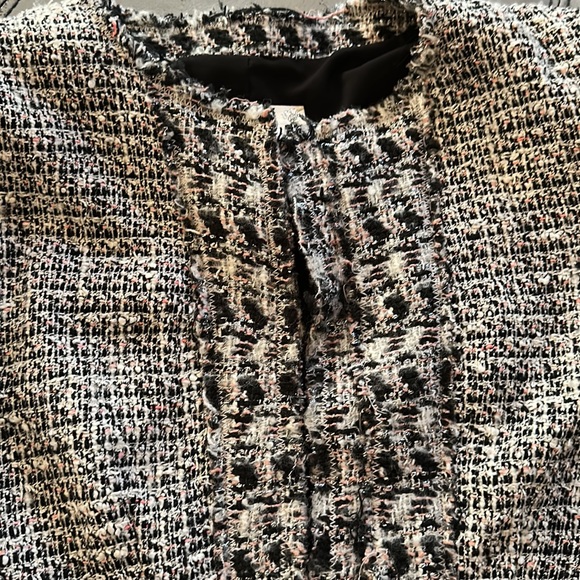 Rebecca Taylor Tweed Knit Blazer🖤🤍🖤 - Picture 4 of 9